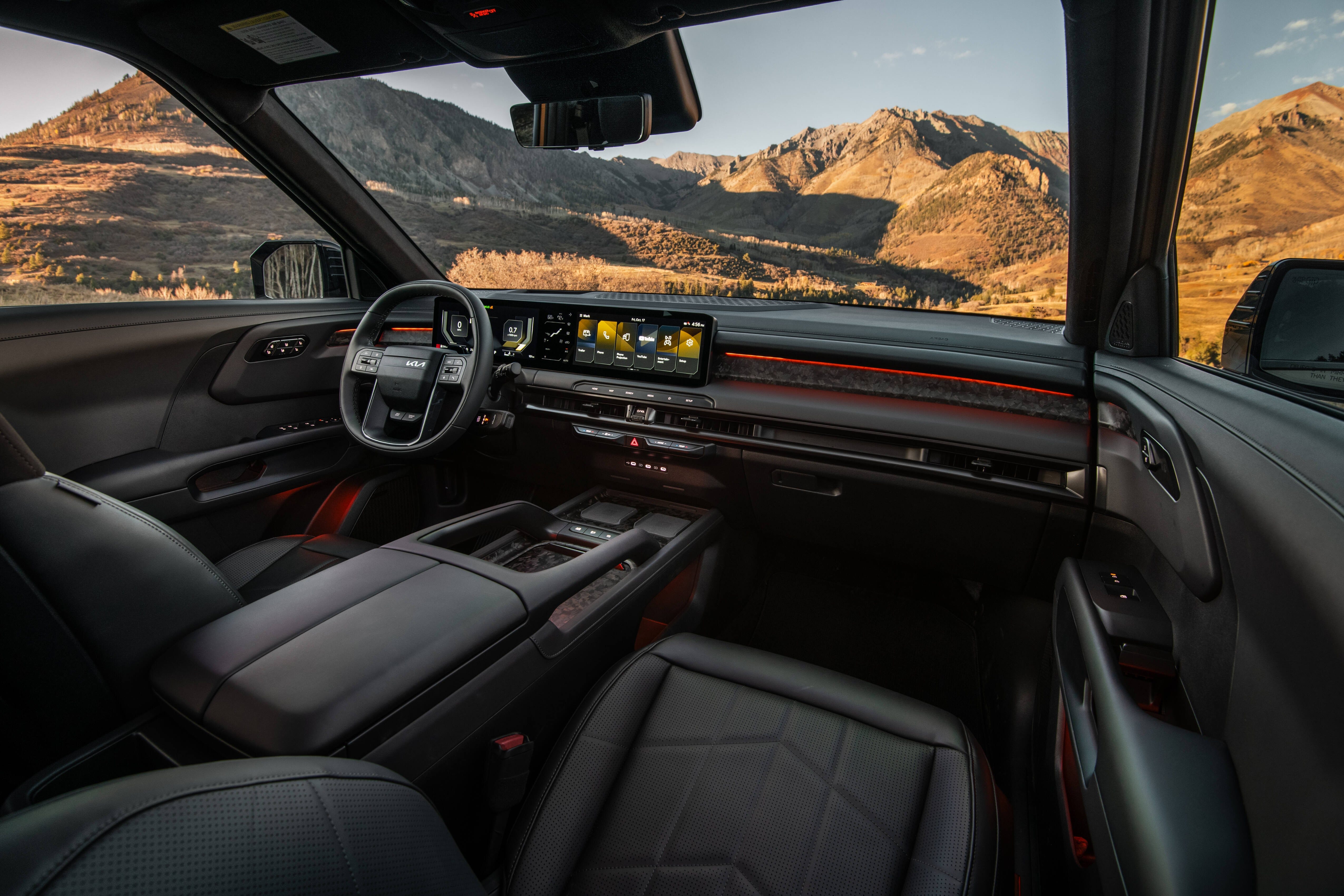 Kia Telluride X-Pro public interior used as market and application context