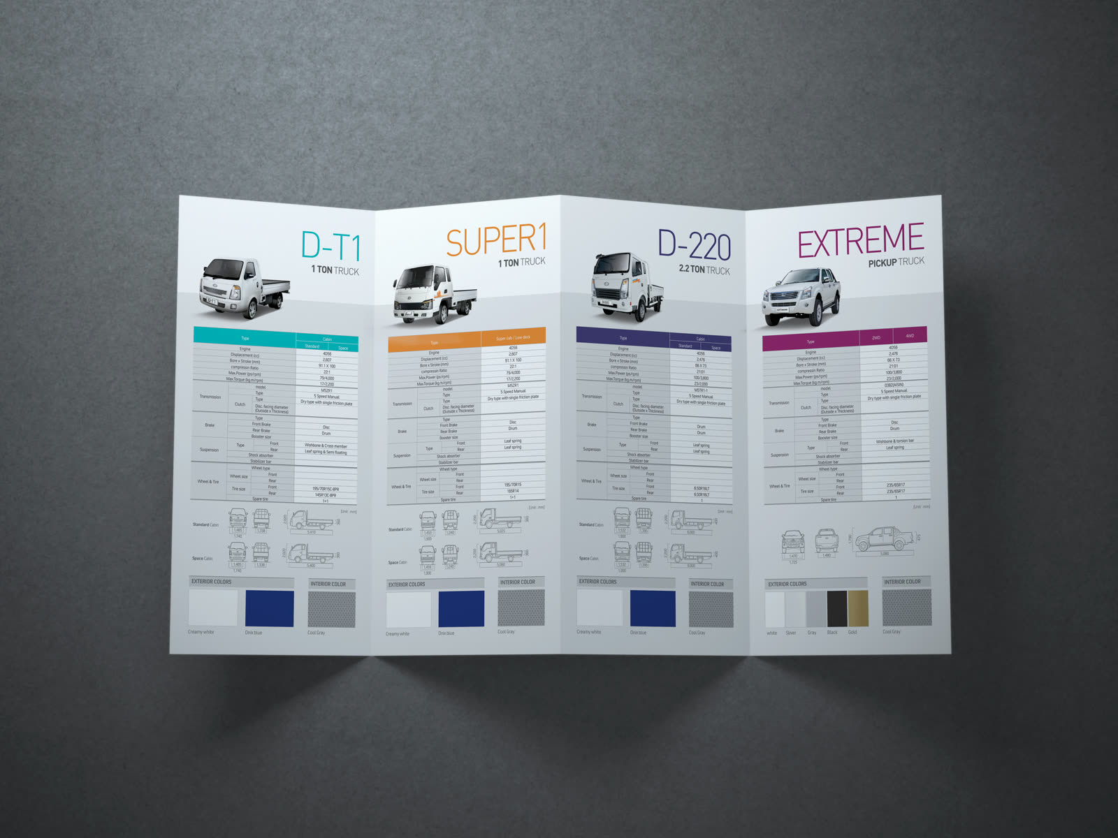 DAEHAN cross-model specification brochure