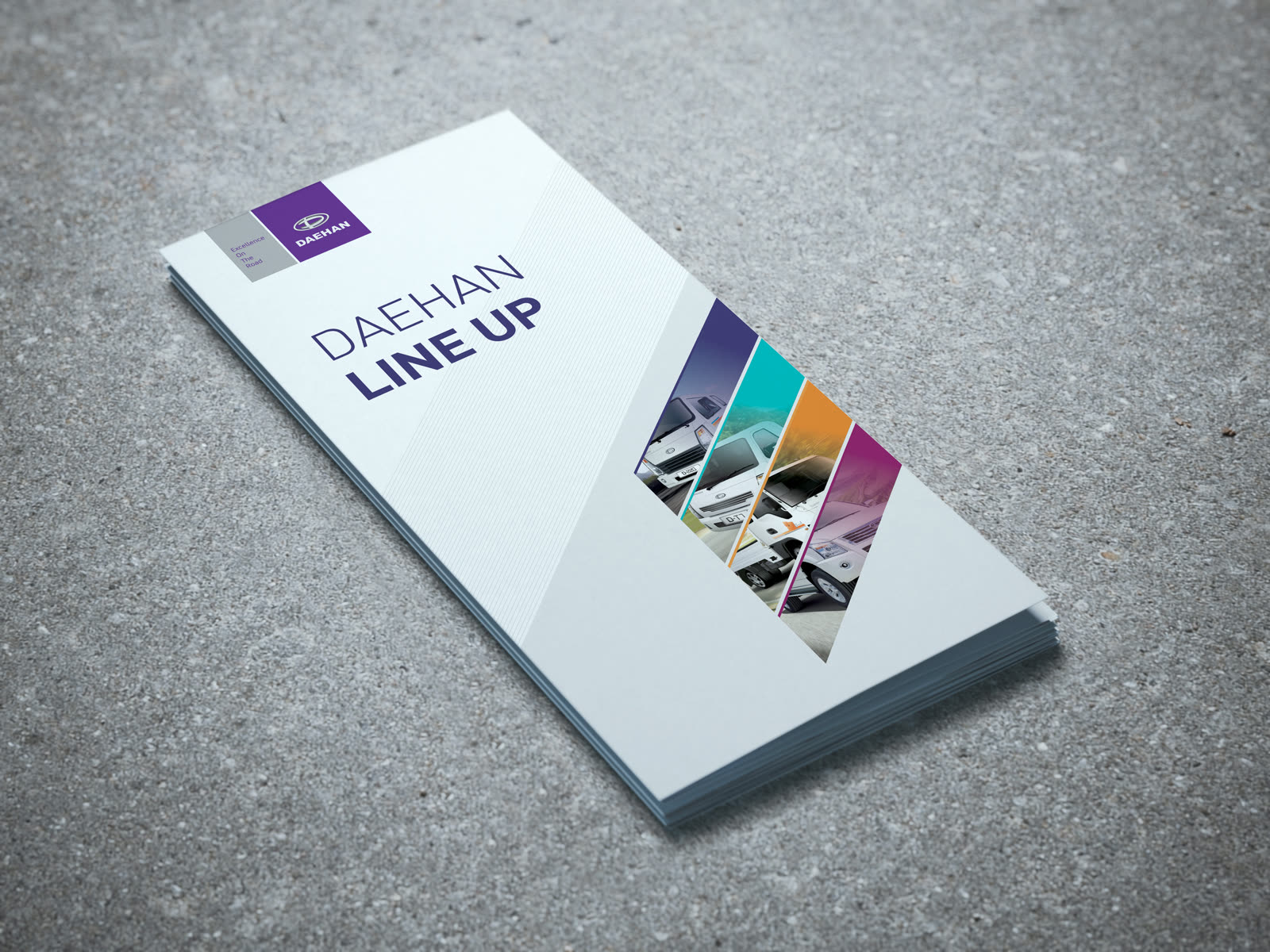 DAEHAN vehicle lineup brochure cover