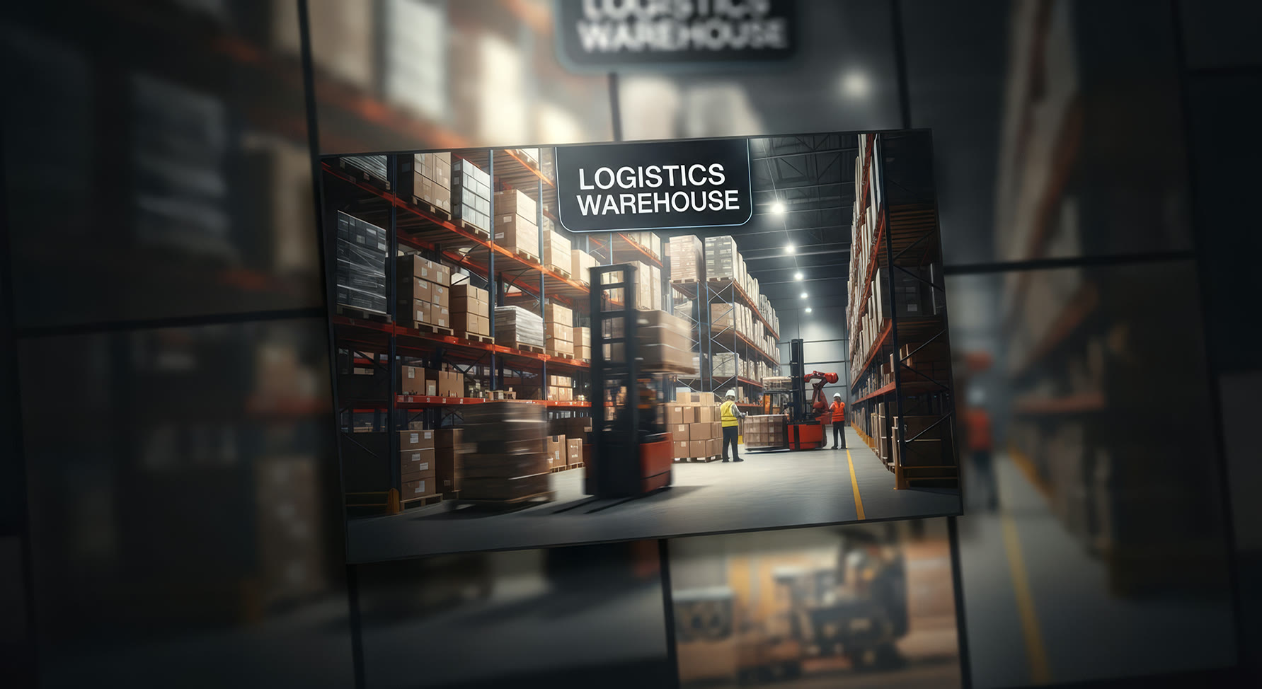 Inventory and logistics operation connected to ERP