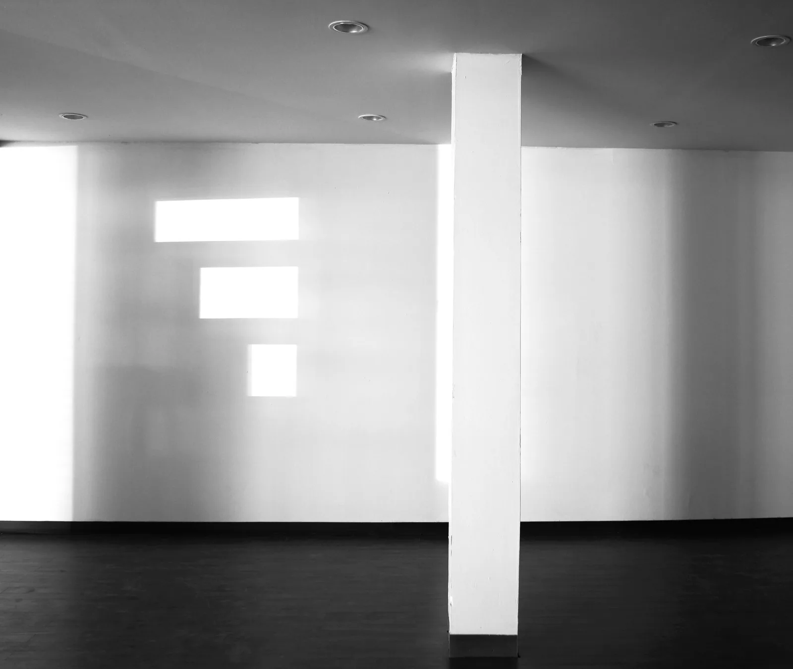 Personal photograph studying abstract light and form